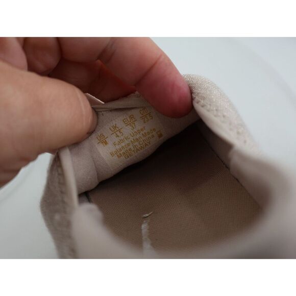 Bzees Getaway Loafer Size 7 M Beige Slip On Wedge Comfy Shoes Fabric Stretchy - Picture 12 of 13